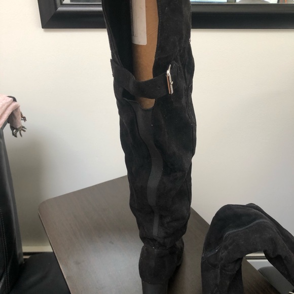 Torrid Women’s Wide Calf Over the knee Heeled Boots - Picture 4 of 4